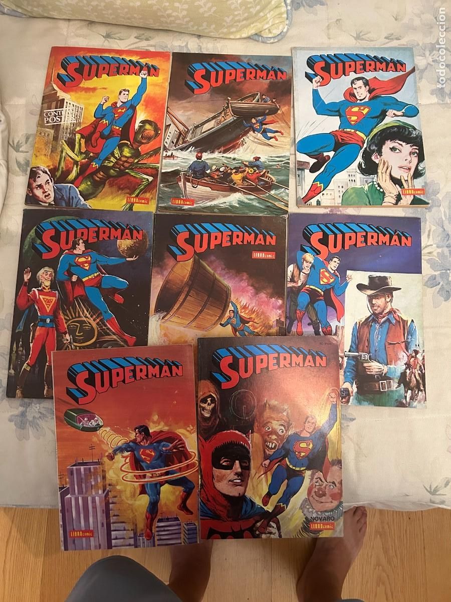 Tebeos: superman librocomic libro comic tomo XXVII-XXV-XXXV-XLIV-XXXII-XLIXXLVI Y XIII SE VENDEN SUELTOS