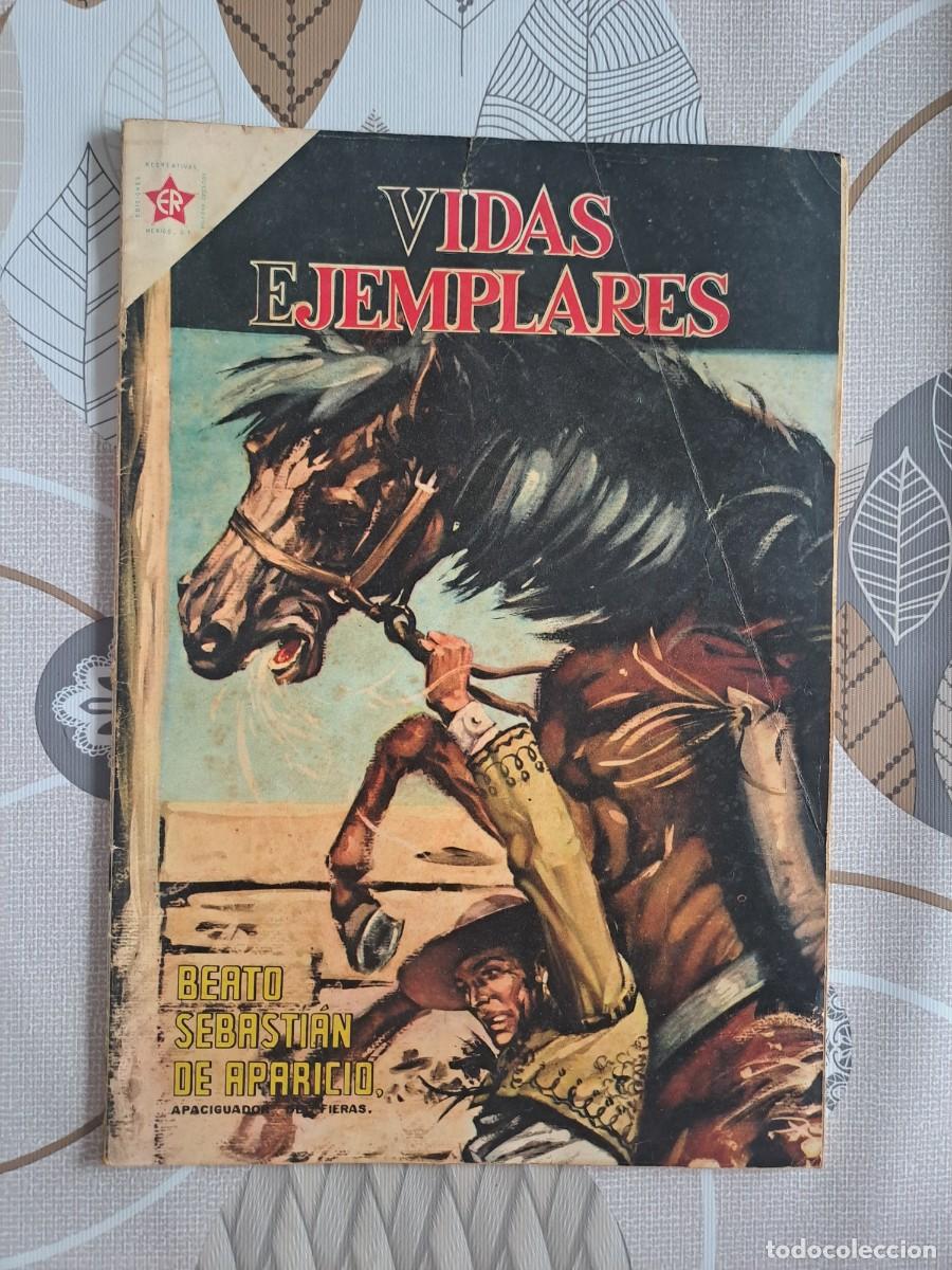 Tebeos: Vidas ejemplares 24, Novaro en buen estado