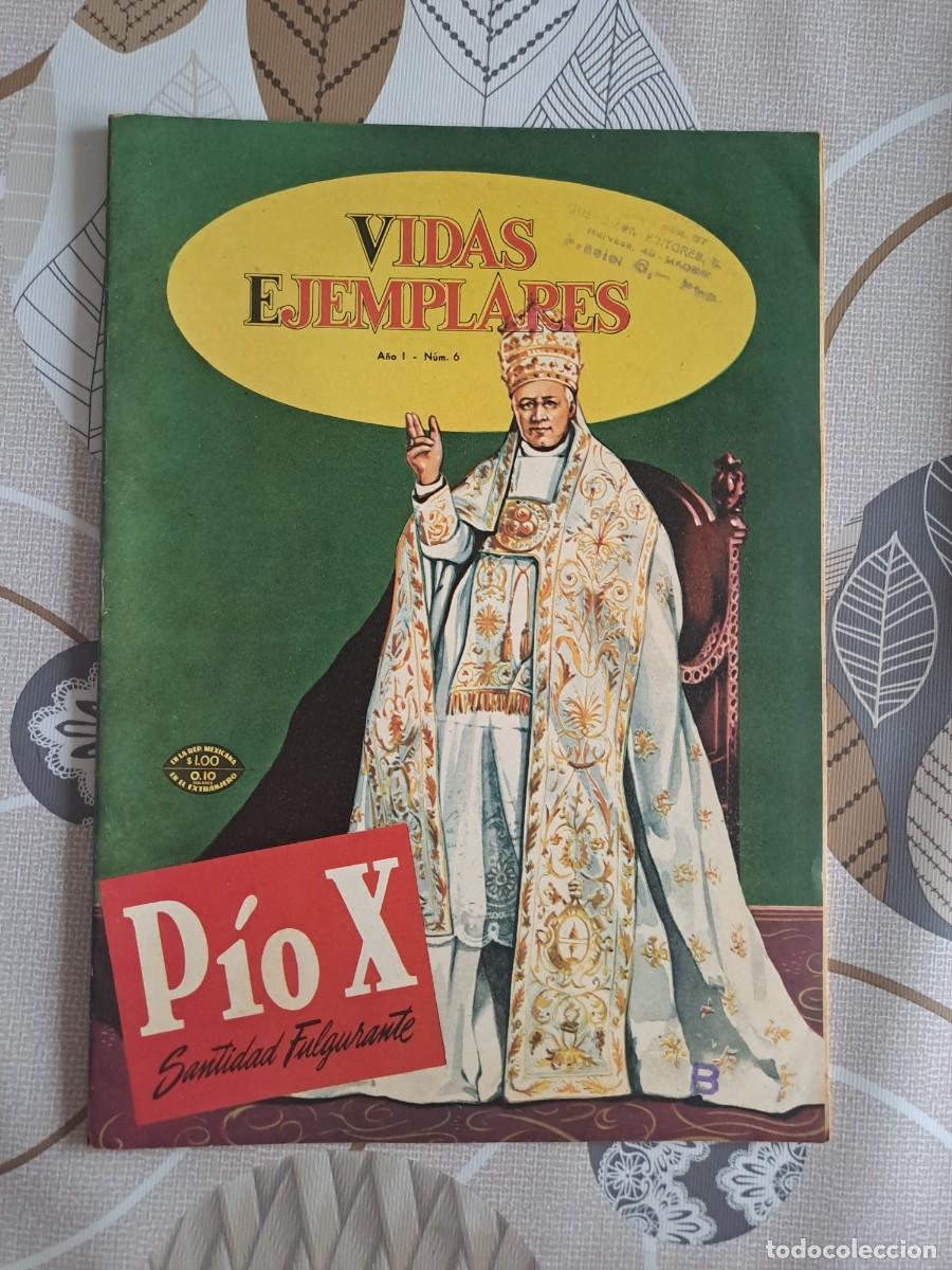 Tebeos: Vidas ejemplares 6, Novaro en muy buen estado