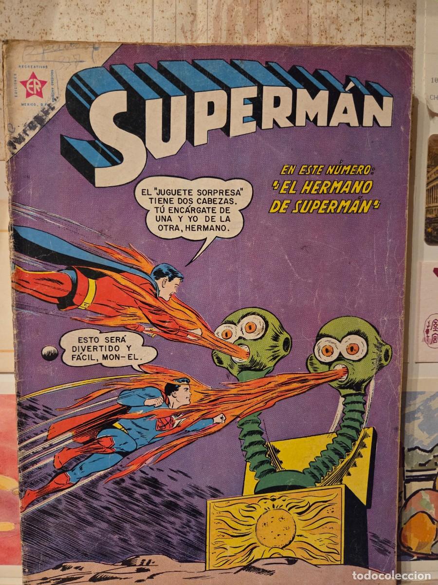 Tebeos: SUPERMAN EDITORIAL NOVARO N&ordm; 337 4 ABIL A&Ntilde;O 1962 (USA ACTION COMICS 272 A&Ntilde;O 1961)