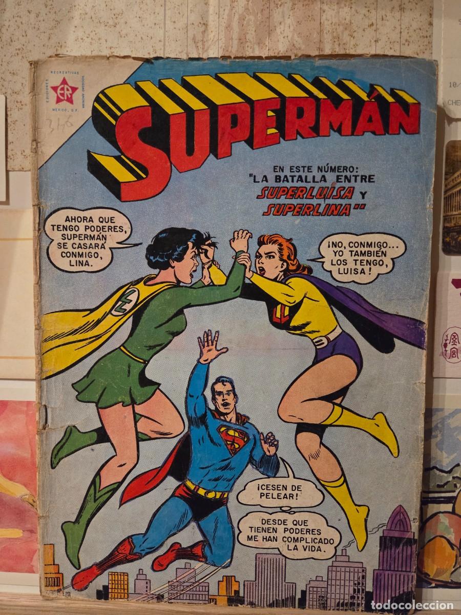 Tebeos: SUPERMAN EDITORIAL NOVARO N&ordm; 346 6 jUNIO 1962(USA ACTION COMICS 275 A&Ntilde;O 1962)