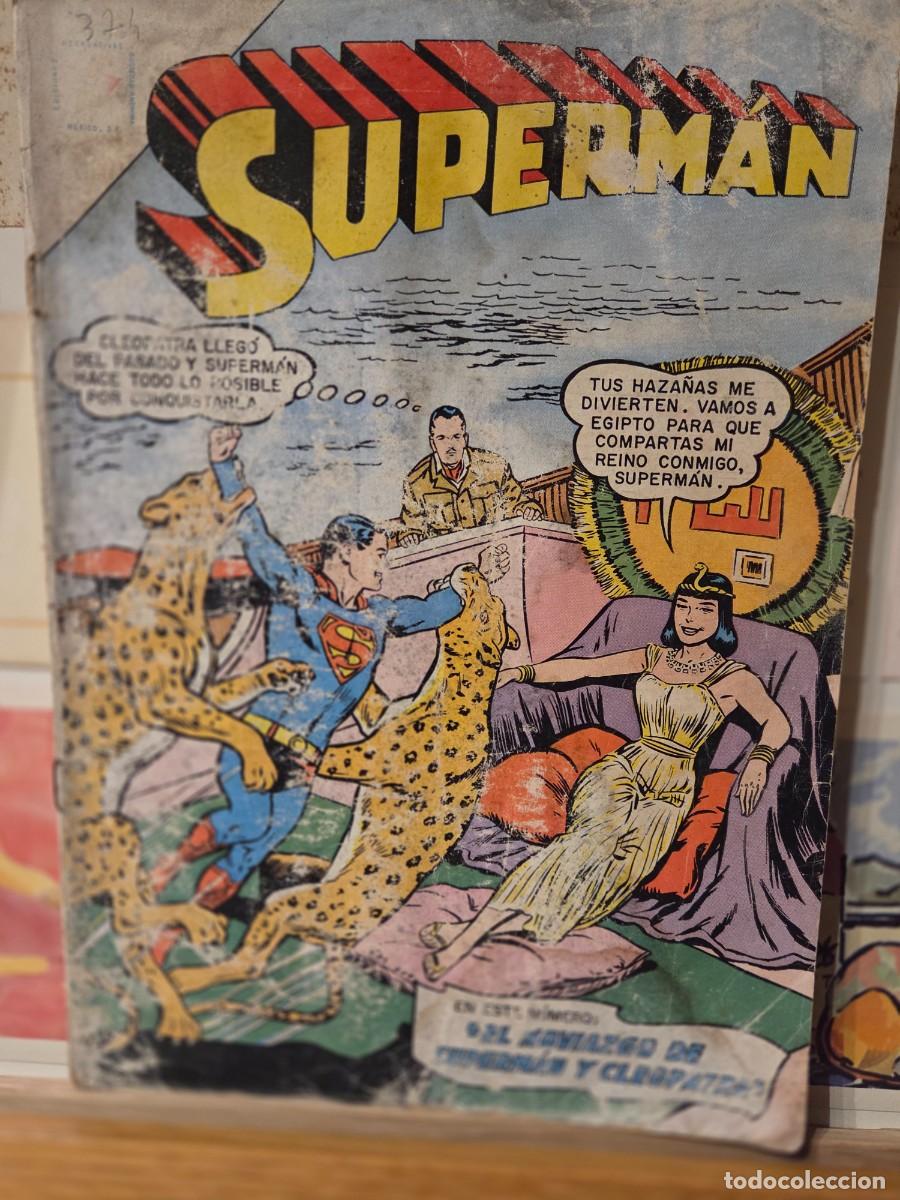 Tebeos: SUPERMAN EDITORIAL NOVARO N&ordm; 374 19 DICIEMBRE 1962(USA ADVENTURE COMICS 291 1961)
