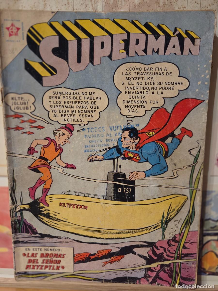 Tebeos: SUPERMAN EDITORIAL NOVARO N&ordm; 384 27 FEBRERO 1963 (USA SUPERMAN 154 1962)