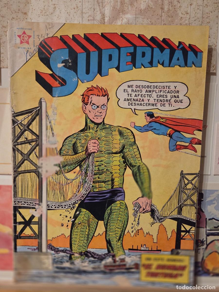 Tebeos: SUPERMAN EDITORIAL NOVARO N&ordm; 347 13JjUNIO 1962(USA JIMMY OLSEN 53 1961)