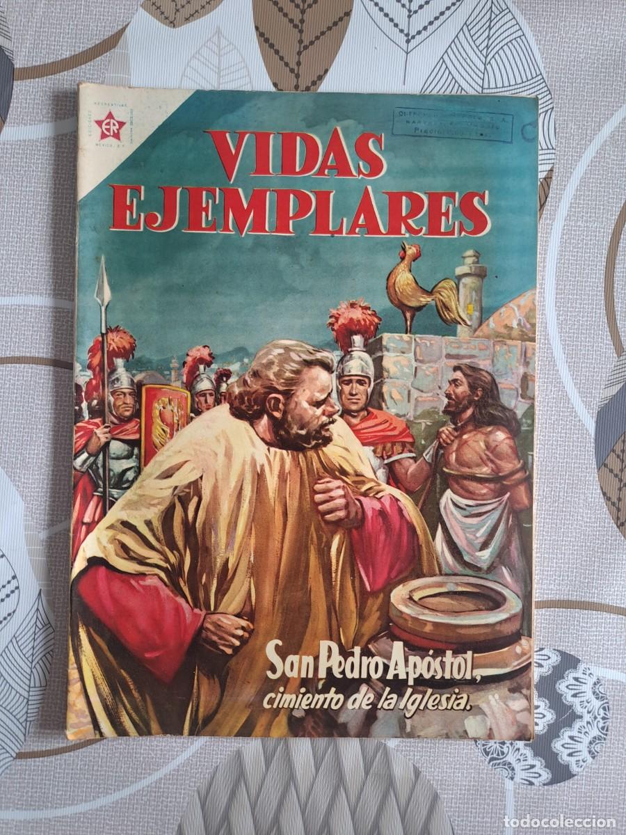 Tebeos: Vidas ejemplares 21, Novaro en muy buen estado