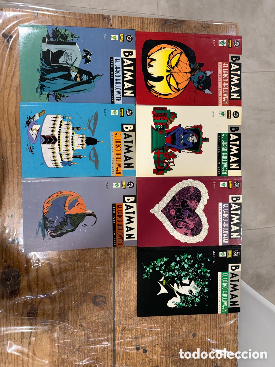 Tebeos: Colecci&oacute;n de c&oacute;mics Batman, el largo Halloween, jeph loeb tim sale. En &oacute;ptimas condiciones
