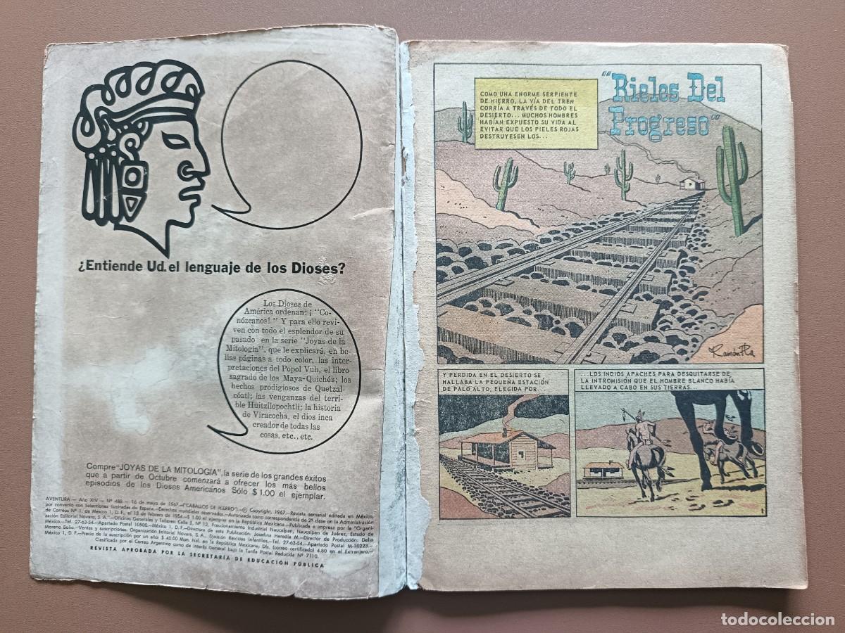 Tebeos: CABALLOS DE HIERRO- N&ordm;-418 - Foto 2