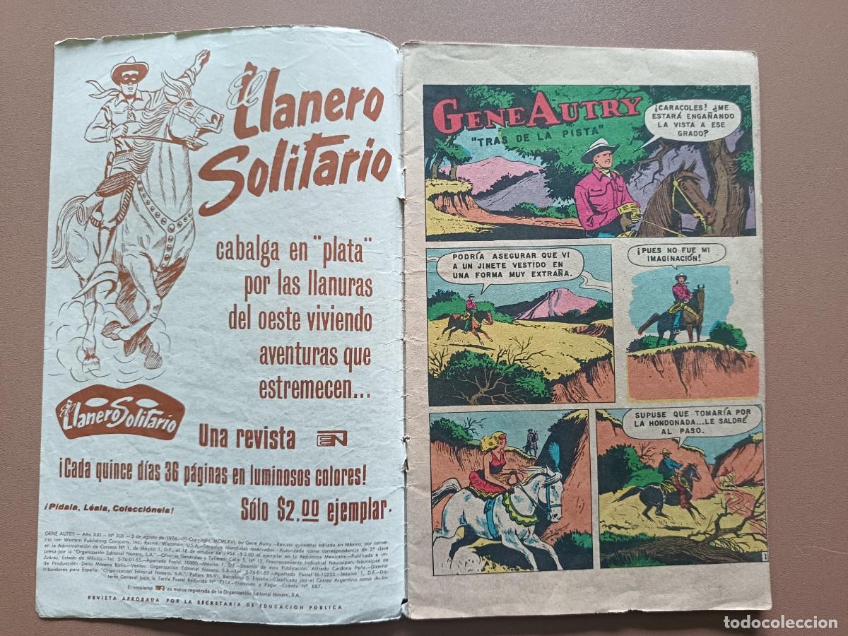 Tebeos: GENE AUTRY- N&Uacute;MERO- 305 - Foto 2