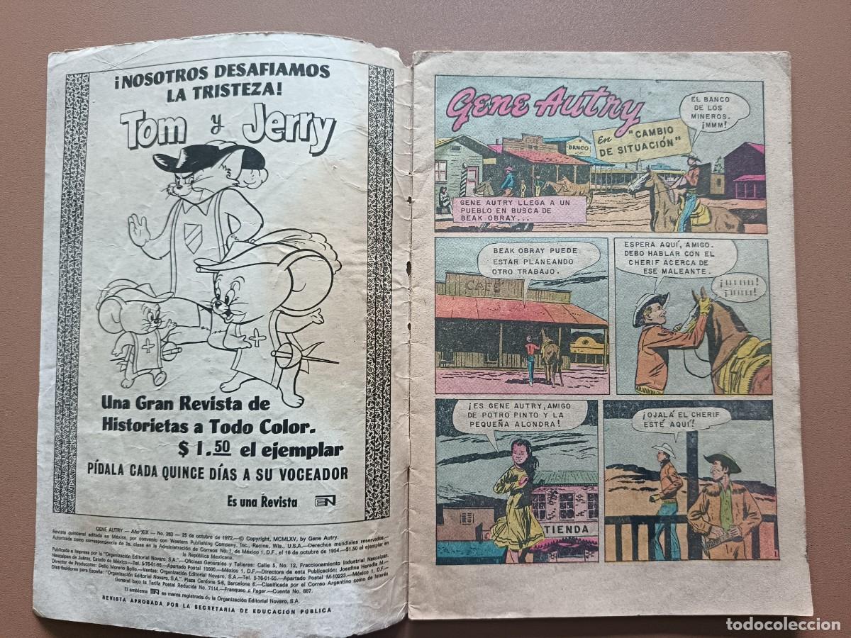 Tebeos: GENE AUTRY- N&Uacute;MERO- 263 - Foto 2