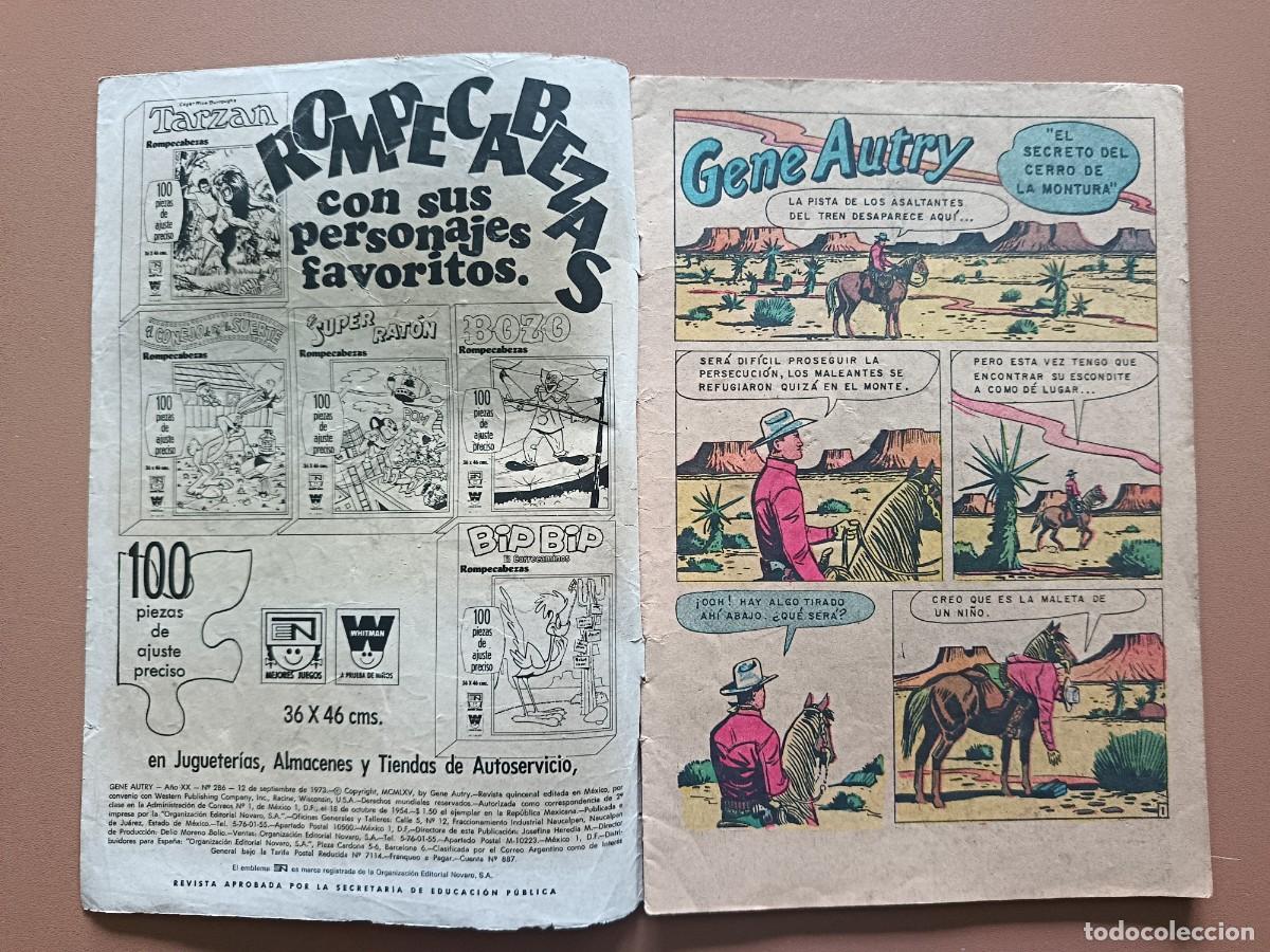 Tebeos: GENE AUTRY- N&Uacute;MERO- 286 - Foto 2