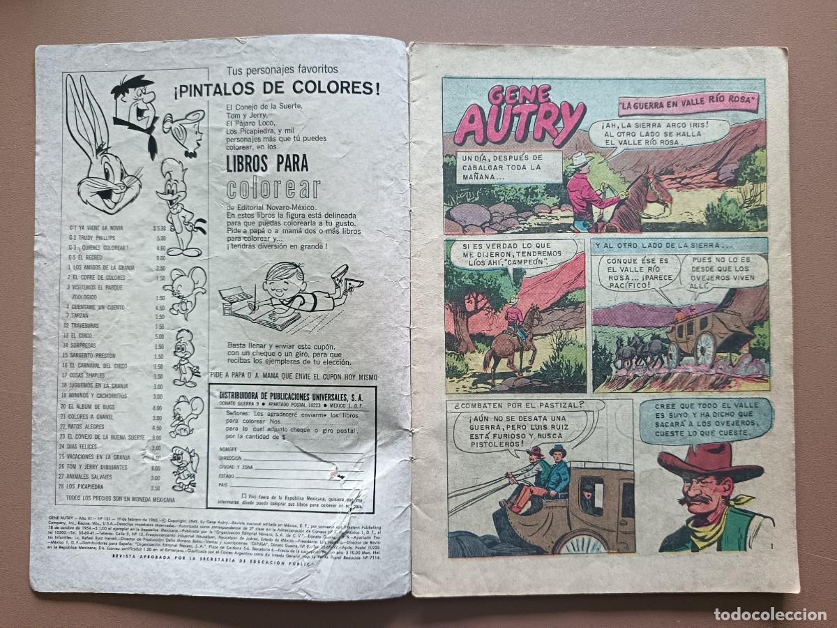 Tebeos: GENE AUTRY- N&Uacute;MERO- 131 - Foto 2
