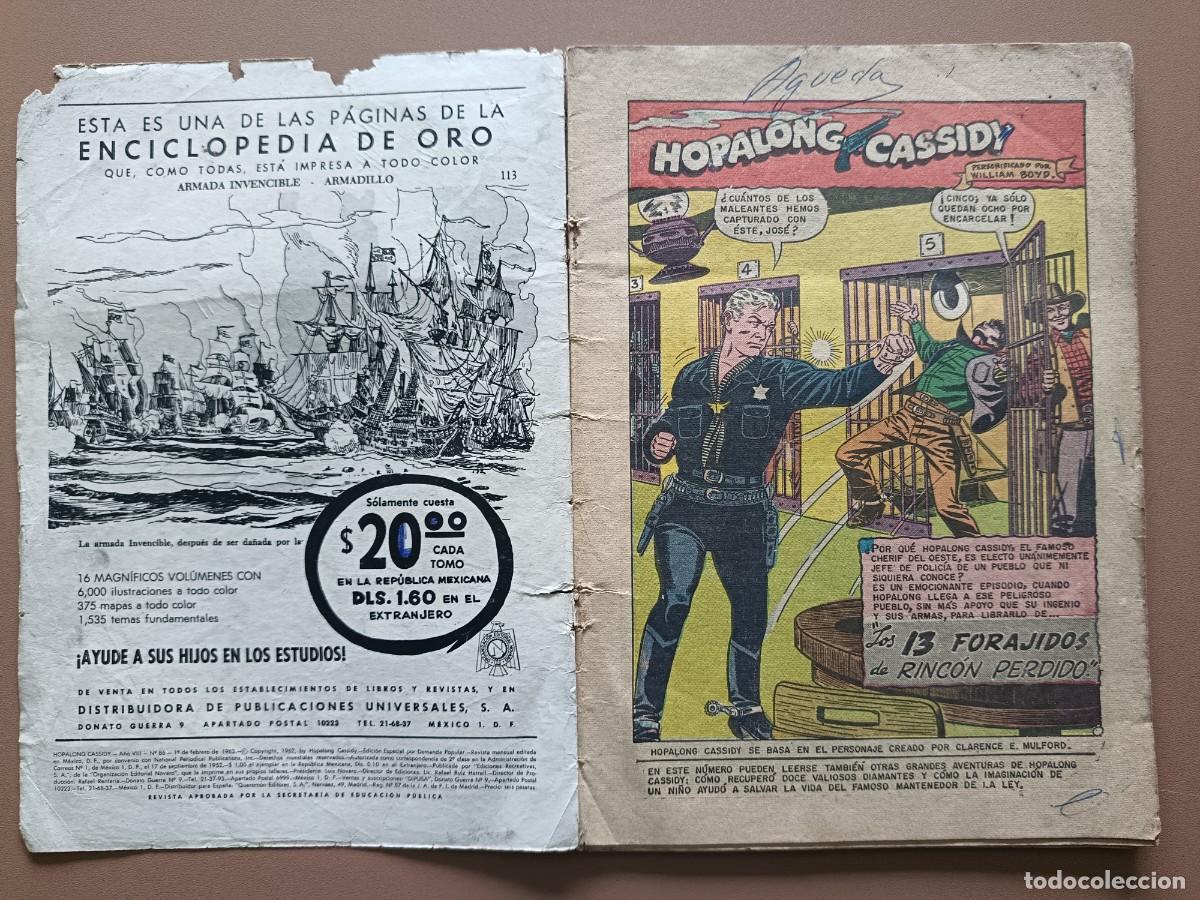 Tebeos: HOPALONG CASSIDY- N&Uacute;MERO- 86 - Foto 2