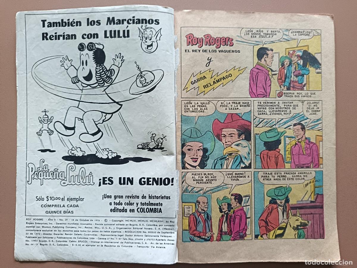 Tebeos: ROY ROGERS- N&Uacute;MERO- 29 (COLOMBIA) - Foto 2