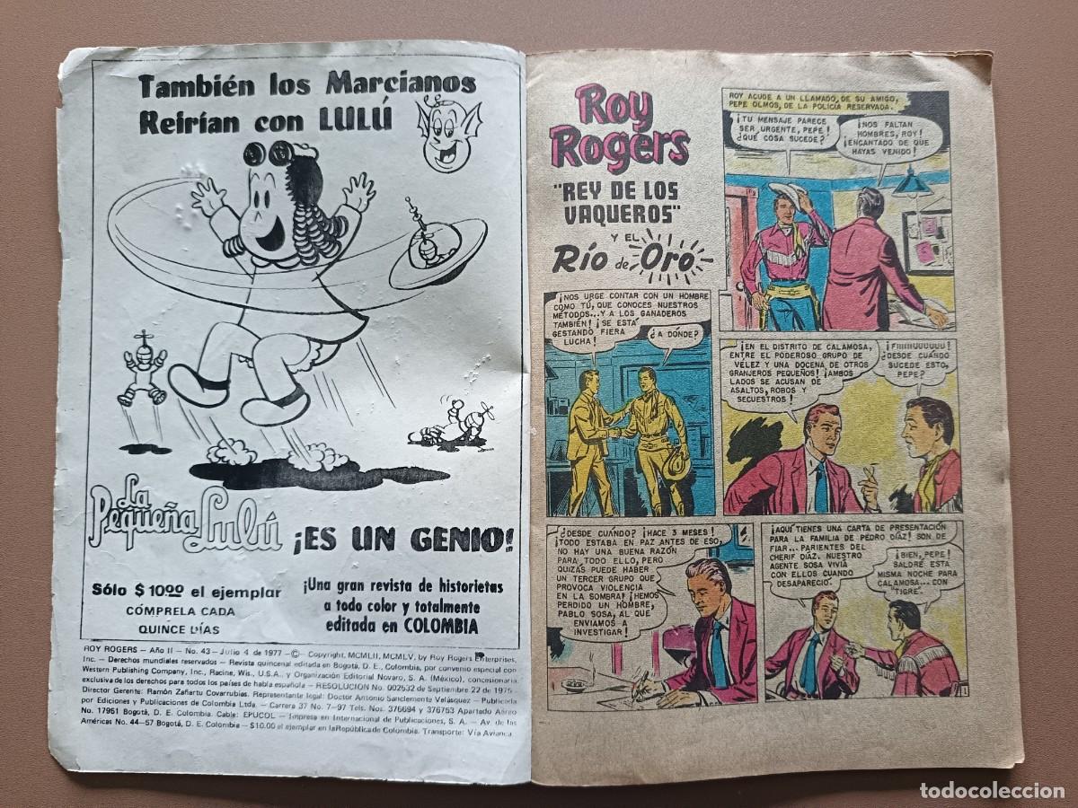 Tebeos: ROY ROGERS- N&Uacute;MERO- 43 (COLOMBIA) - Foto 2