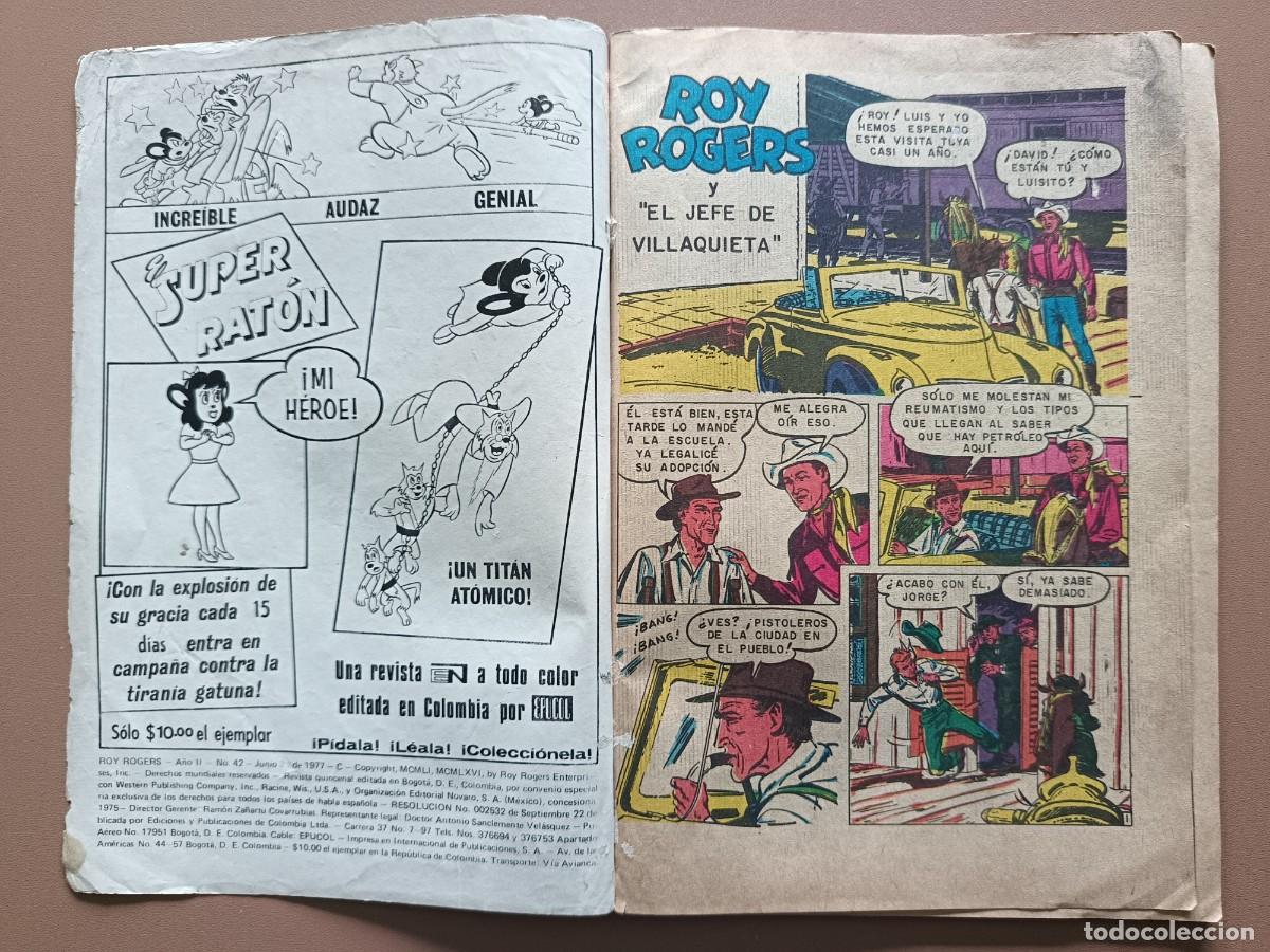 Tebeos: ROY ROGERS- N&Uacute;MERO- 42 (COLOMBIA) - Foto 2