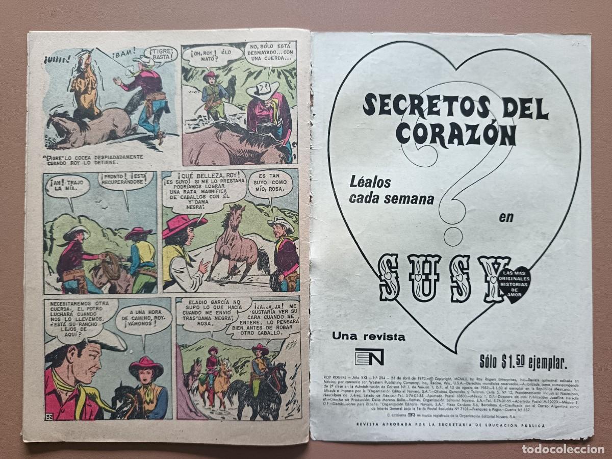 Tebeos: ROY ROGERS- N&Uacute;MERO- 294 - Foto 4