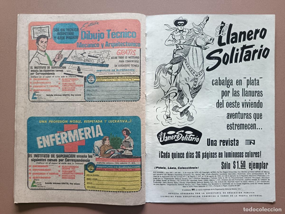 Tebeos: ROY ROGERS- N&Uacute;MERO- 295 - Foto 4