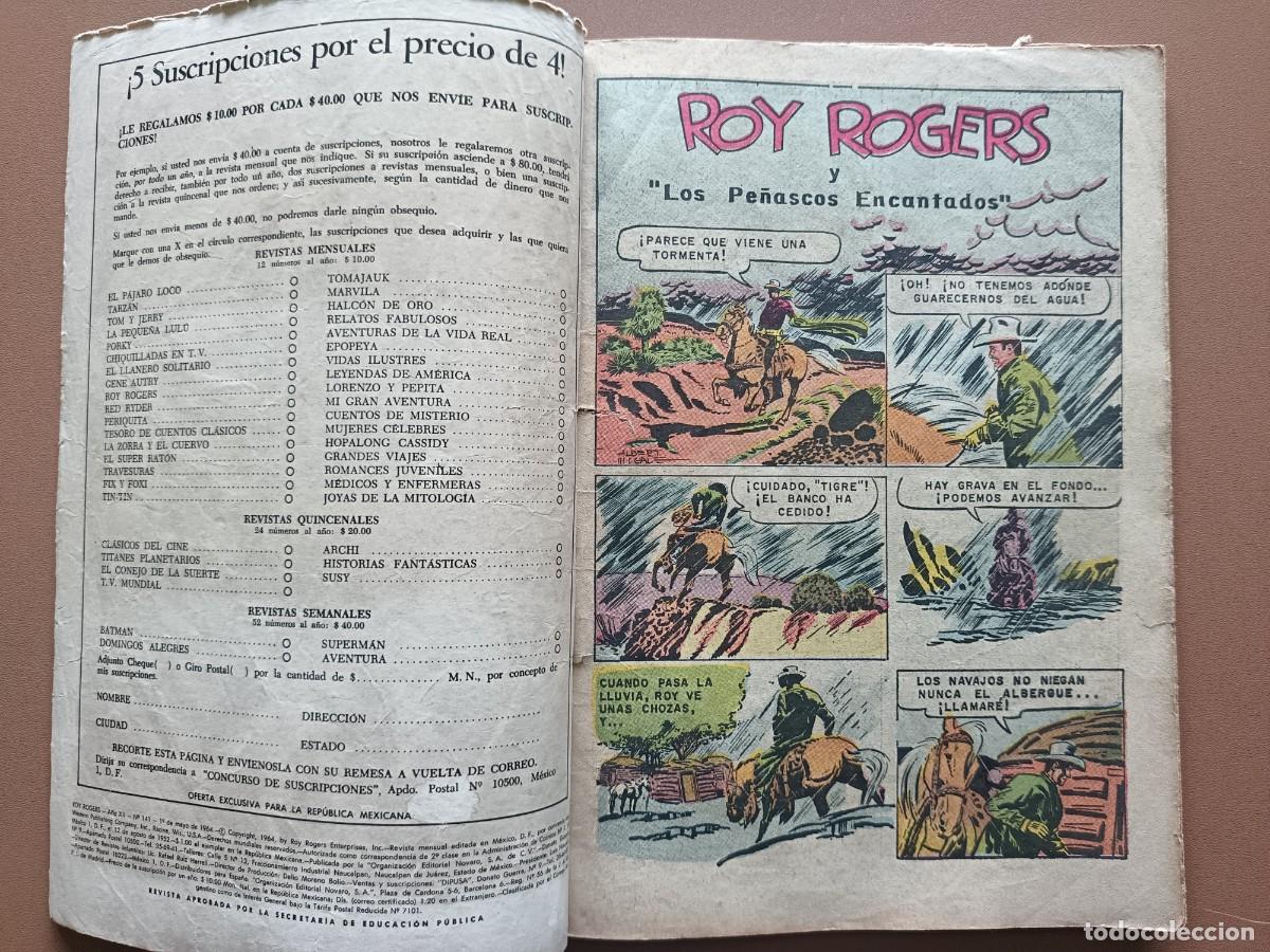 Tebeos: ROY ROGERS- N&Uacute;MERO- 141 - Foto 2