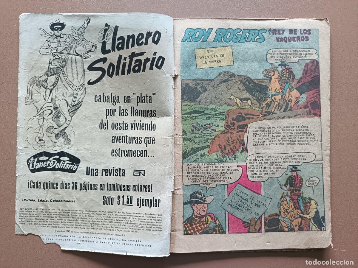 Tebeos: ROY ROGERS- N&Uacute;MERO- 304 - Foto 2