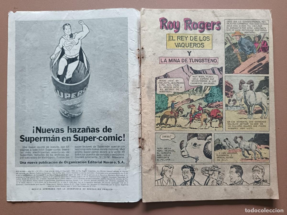 Tebeos: ROY ROGERS- N&Uacute;MERO- 179 - Foto 2