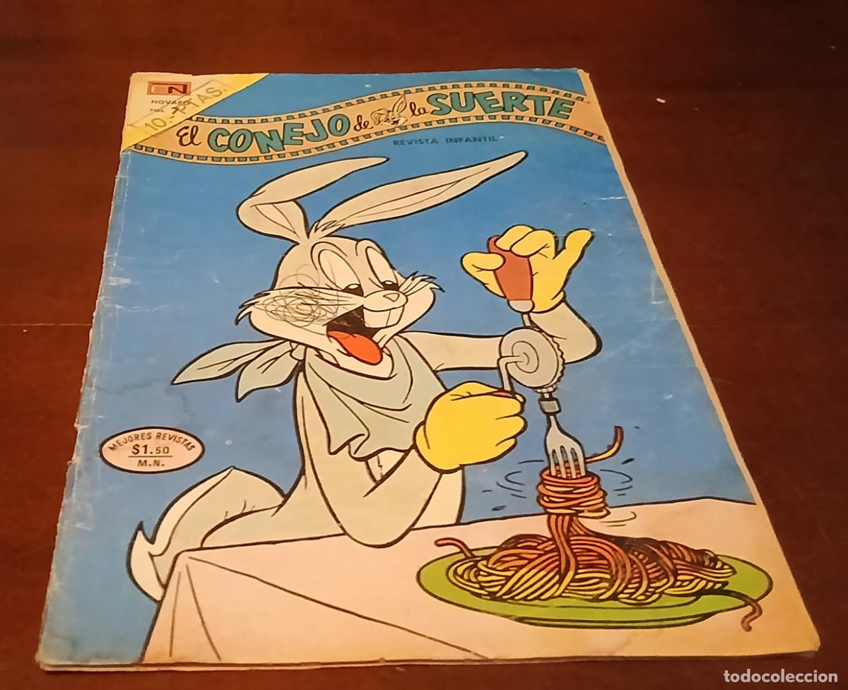 Tebeos: EL CONEJO SUERTE - N&ordm; 428 - REVISTA JUVENIL - NOVARO