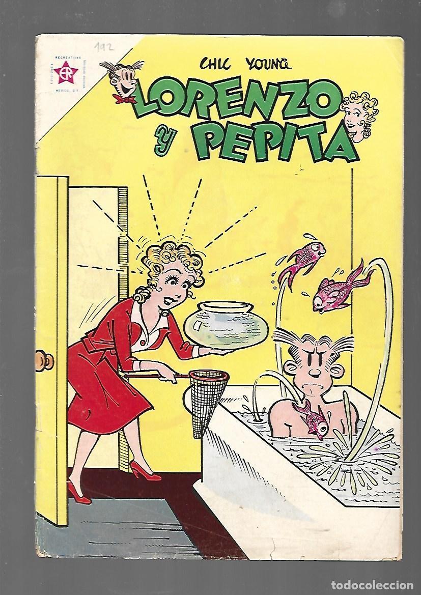 Tebeos: Lorenzo y Pepita, 192, 1963, Ediciones Recreativas, muy buen estado