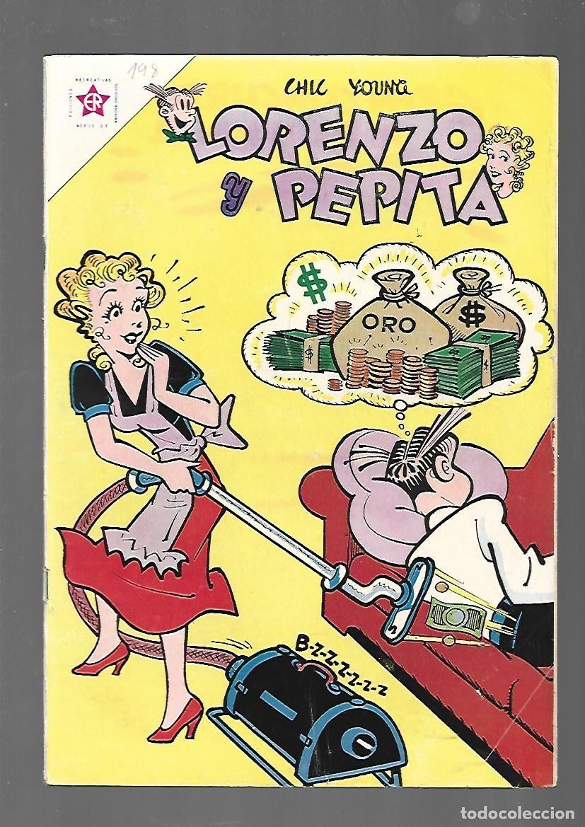 Tebeos: Lorenzo y Pepita, 198, 1963, Ediciones Recreativas, muy buen estado