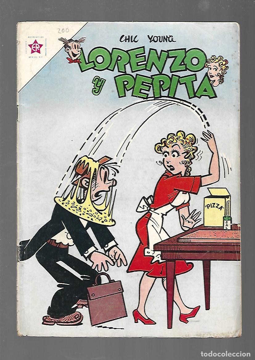 Tebeos: Lorenzo y Pepita, 200, 1963, Ediciones Recreativas, muy buen estado
