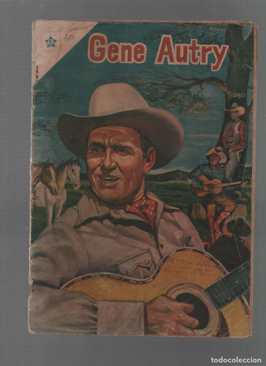 Tebeos: GENE AUTRY. N.&ordm; 40. EDITORIAL NOVARO. 1&ordm; DE JULIO DE 1957. ERSA