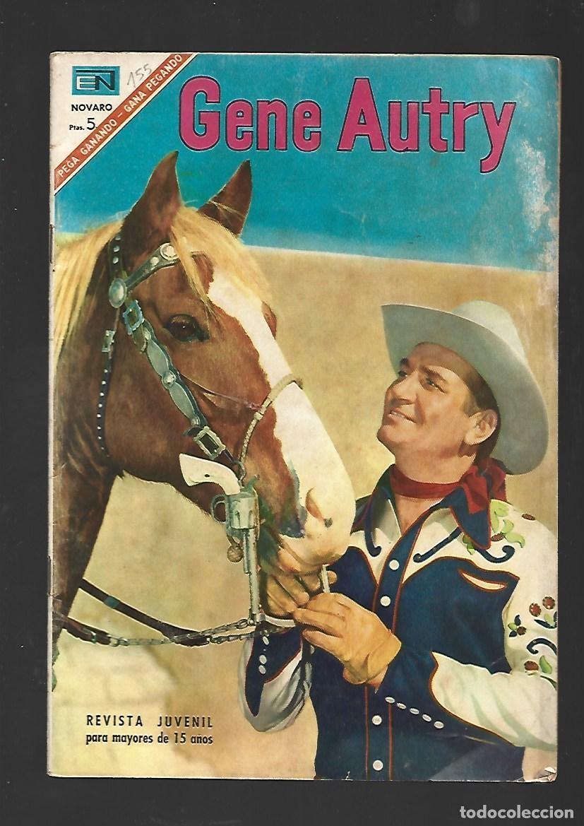 Tebeos: Gene Autry, 155, 1967, Novaro, buen estado