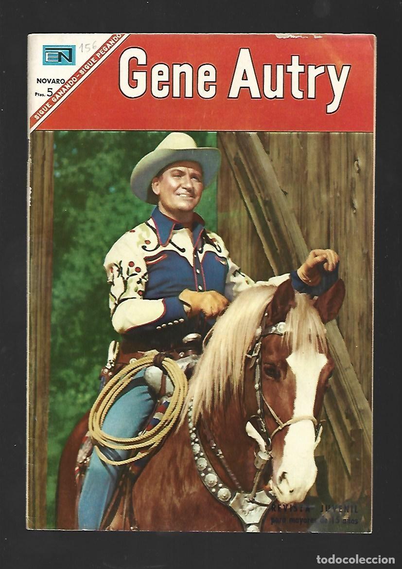 Tebeos: Gene Autry, 156, 1967, Novaro, buen estado
