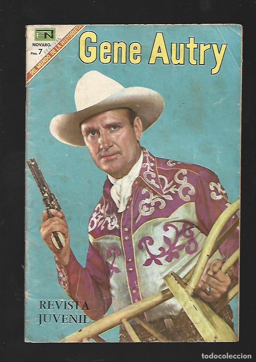 Tebeos: Gene Autry, 179, 1969, Novaro, buen estado