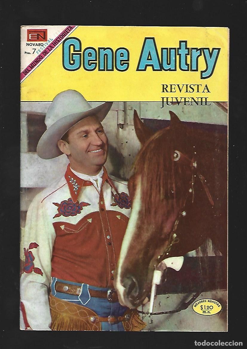Tebeos: Gene Autry, 188, 1969, Novaro, buen estado