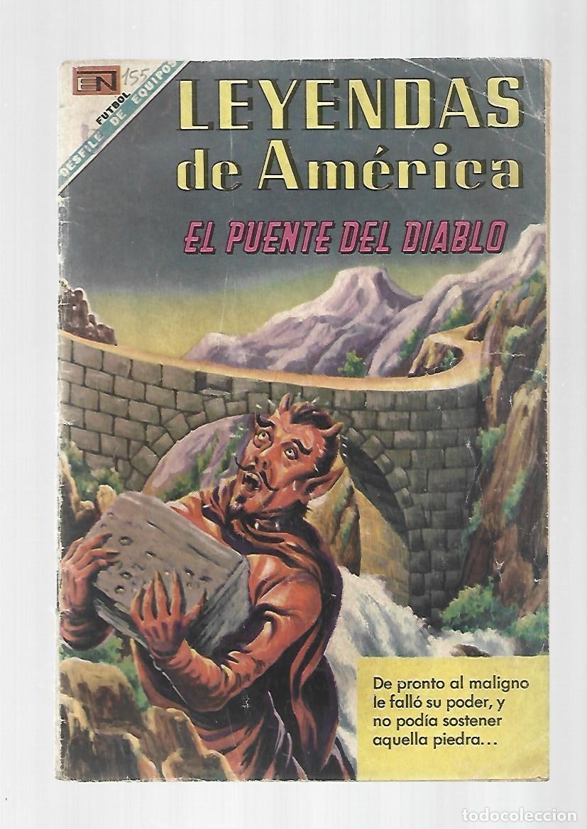 Tebeos: Leyendas de Am&eacute;rica, 155: el puente del diablo, 1969, Novaro, buen estado