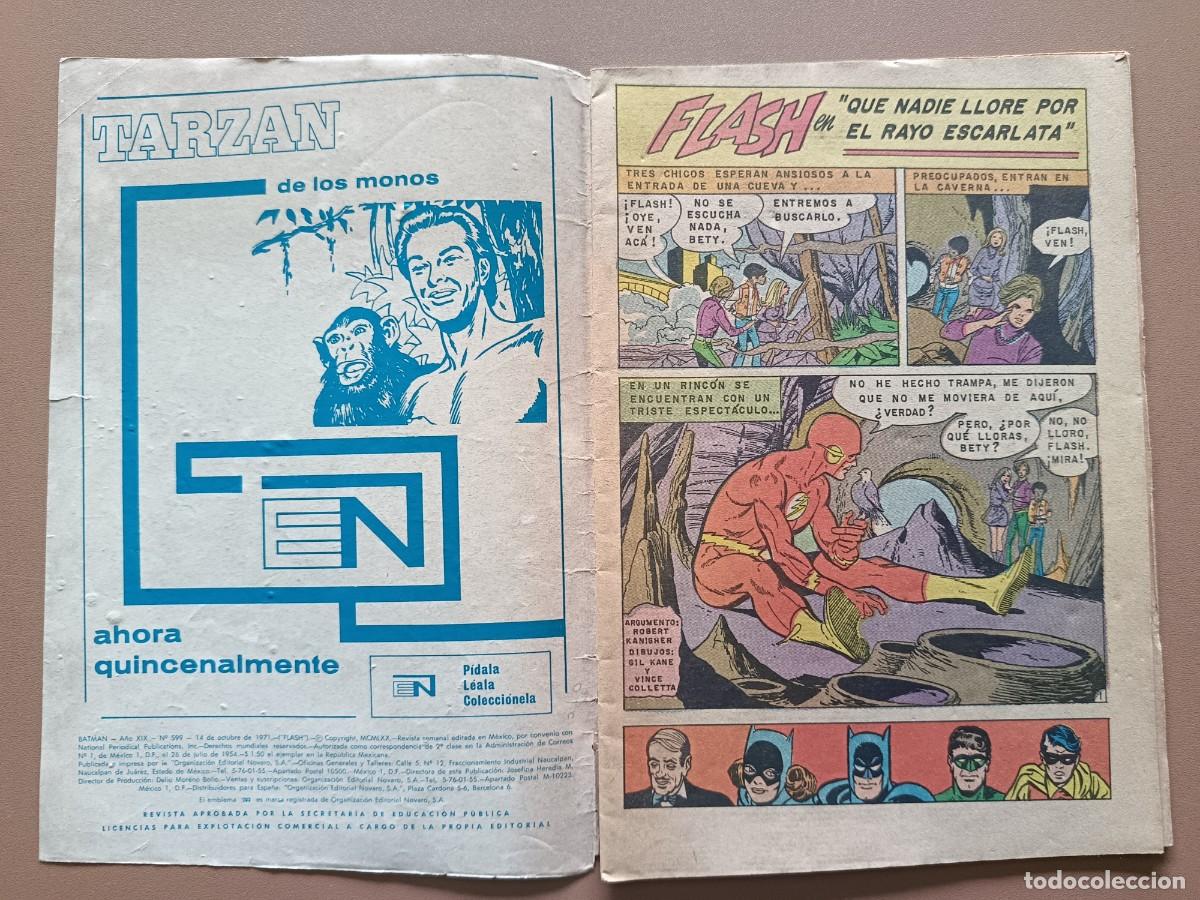 Tebeos: BATMAN - FLASH- N&ordm;-599 - Foto 2