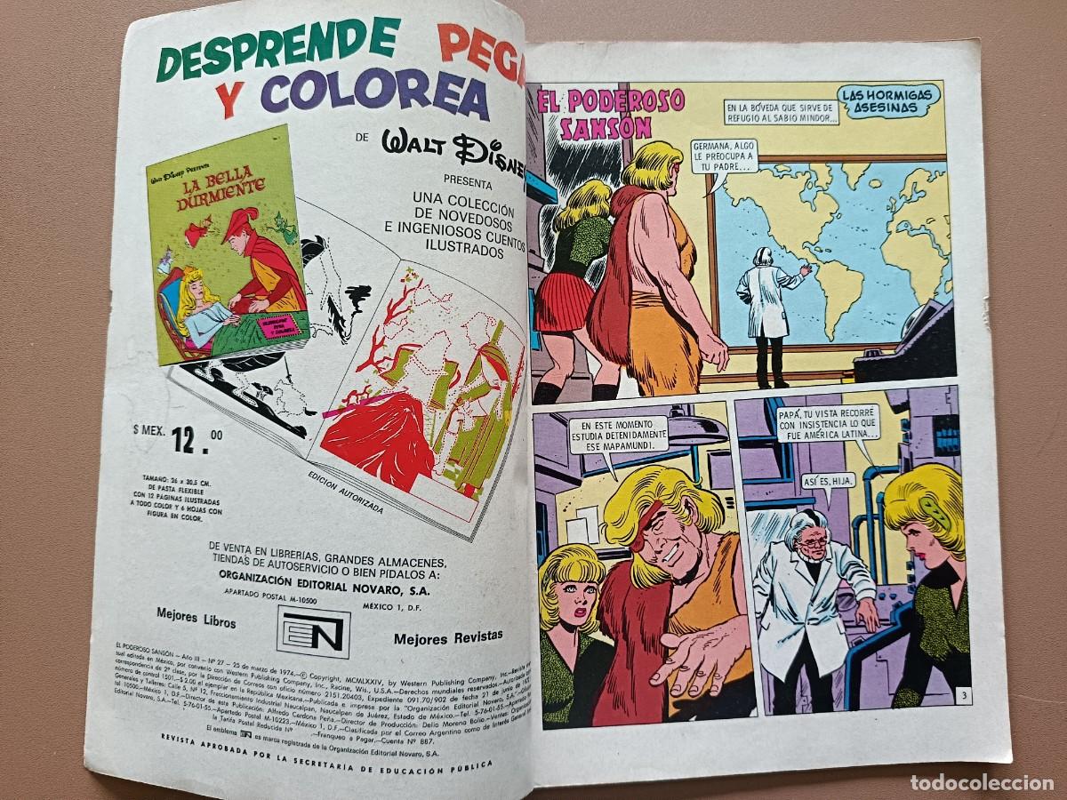 Tebeos: EL PODEROSO SANS&Oacute;N- N&ordm;-27 - Foto 2