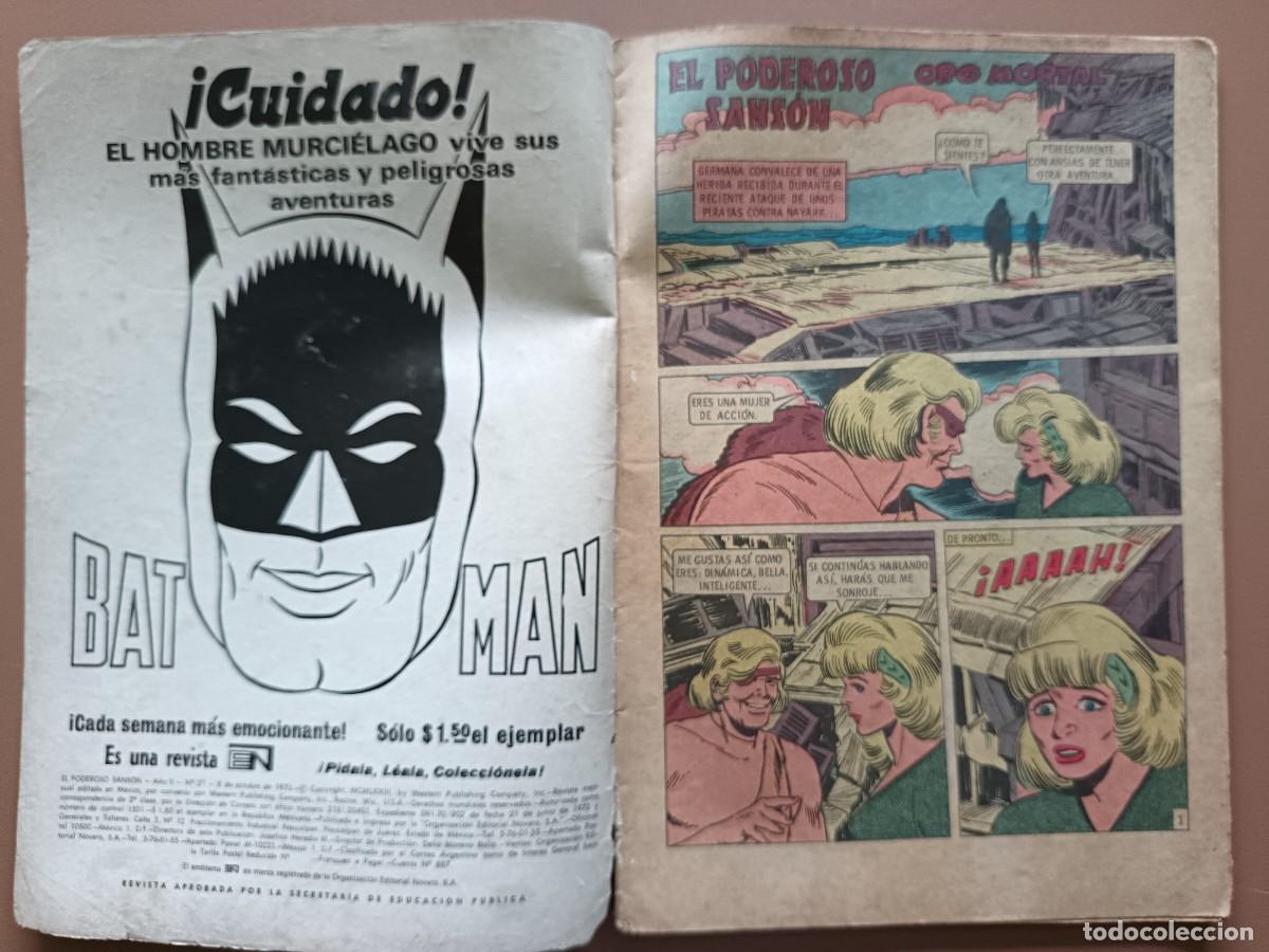 Tebeos: EL PODEROSO SANS&Oacute;N- N&ordm;-21 - Foto 2