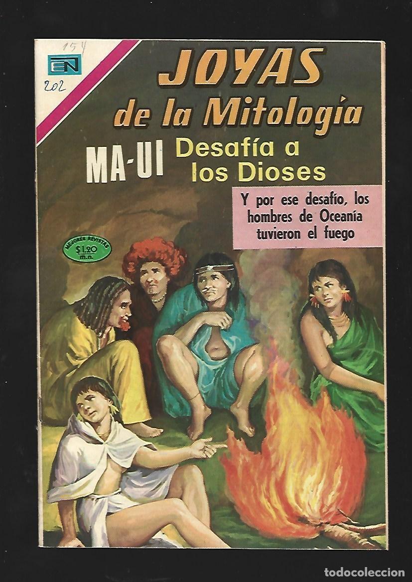 Tebeos: Joyas de la mitolog&iacute;a, 154: Ma-Ui desaf&iacute;a a los dioses, 1971, Novaro, muy buen estado