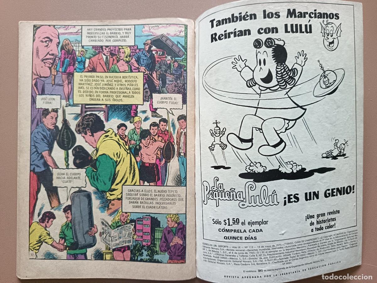 Tebeos: ESTRELLAS DEL DEPORTE- N&ordm;-113 - Foto 4