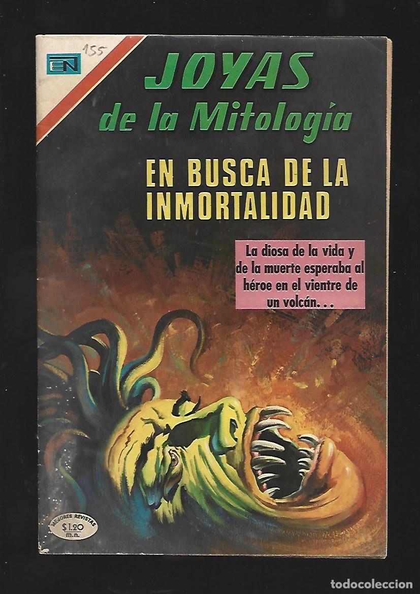 Tebeos: Joyas de la mitolog&iacute;a, 155: en busca de la inmortalidad, 1971, Novaro, muy buen estado