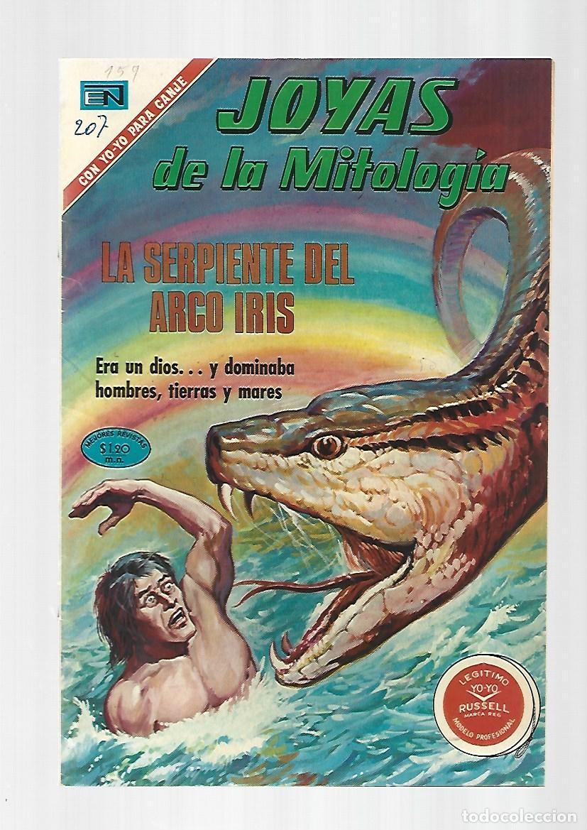 Tebeos: Joyas de la mitolog&iacute;a, 159: la serpiente del arco iris, 1971, Novaro, muy buen estado