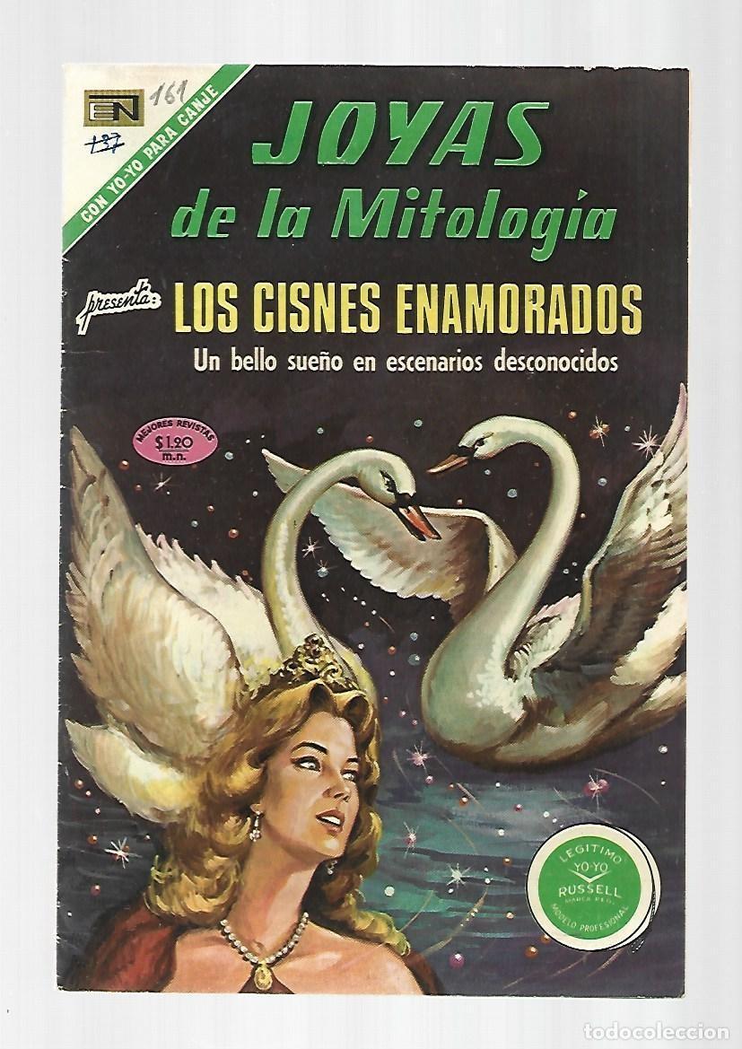 Tebeos: Joyas de la mitolog&iacute;a, 161: los cisnes enamorados, 1971, Novaro, muy buen estado