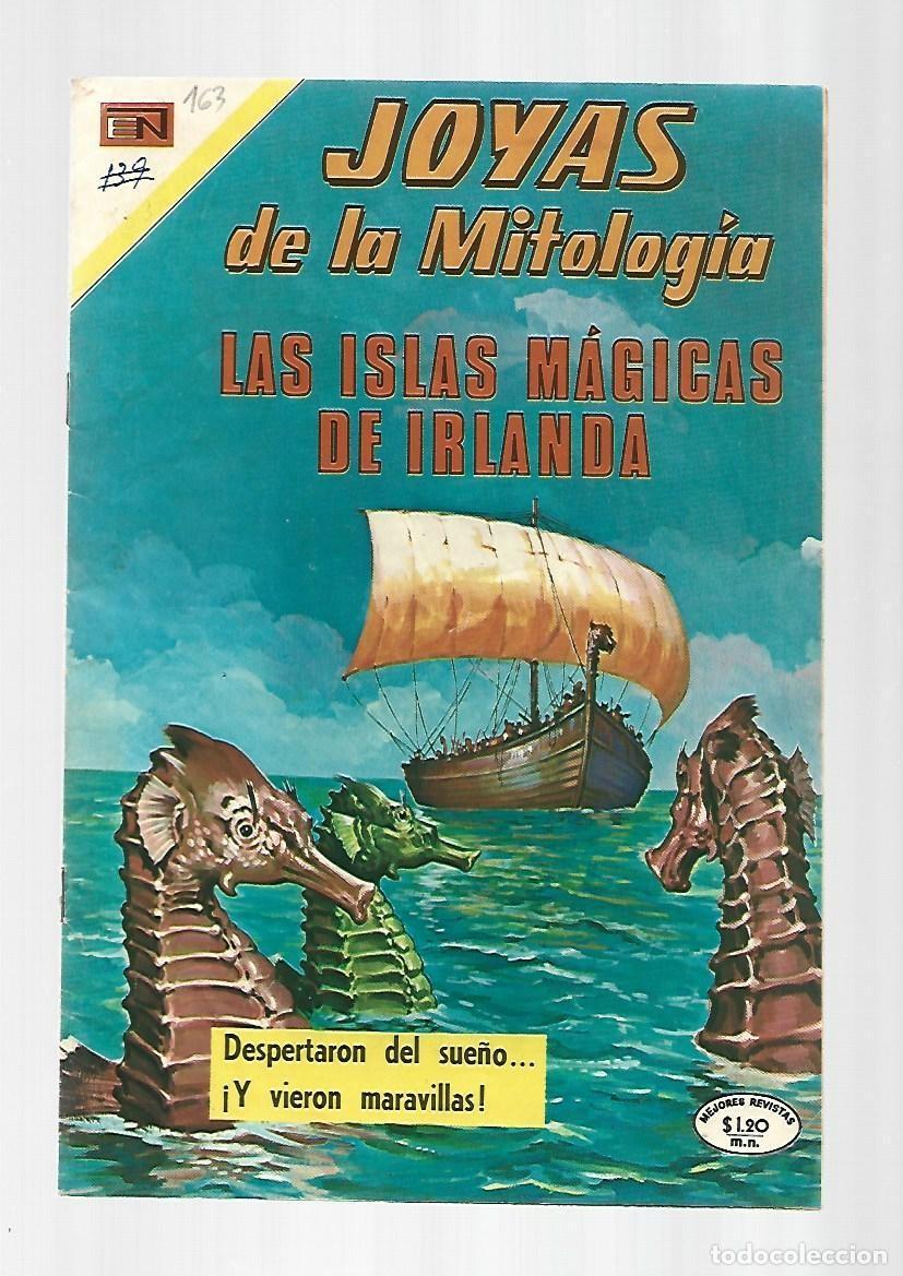 Tebeos: Joyas de la mitolog&iacute;a, 163: Las islas m&aacute;gicas de Irlanda, 1971, Novaro, muy buen estado
