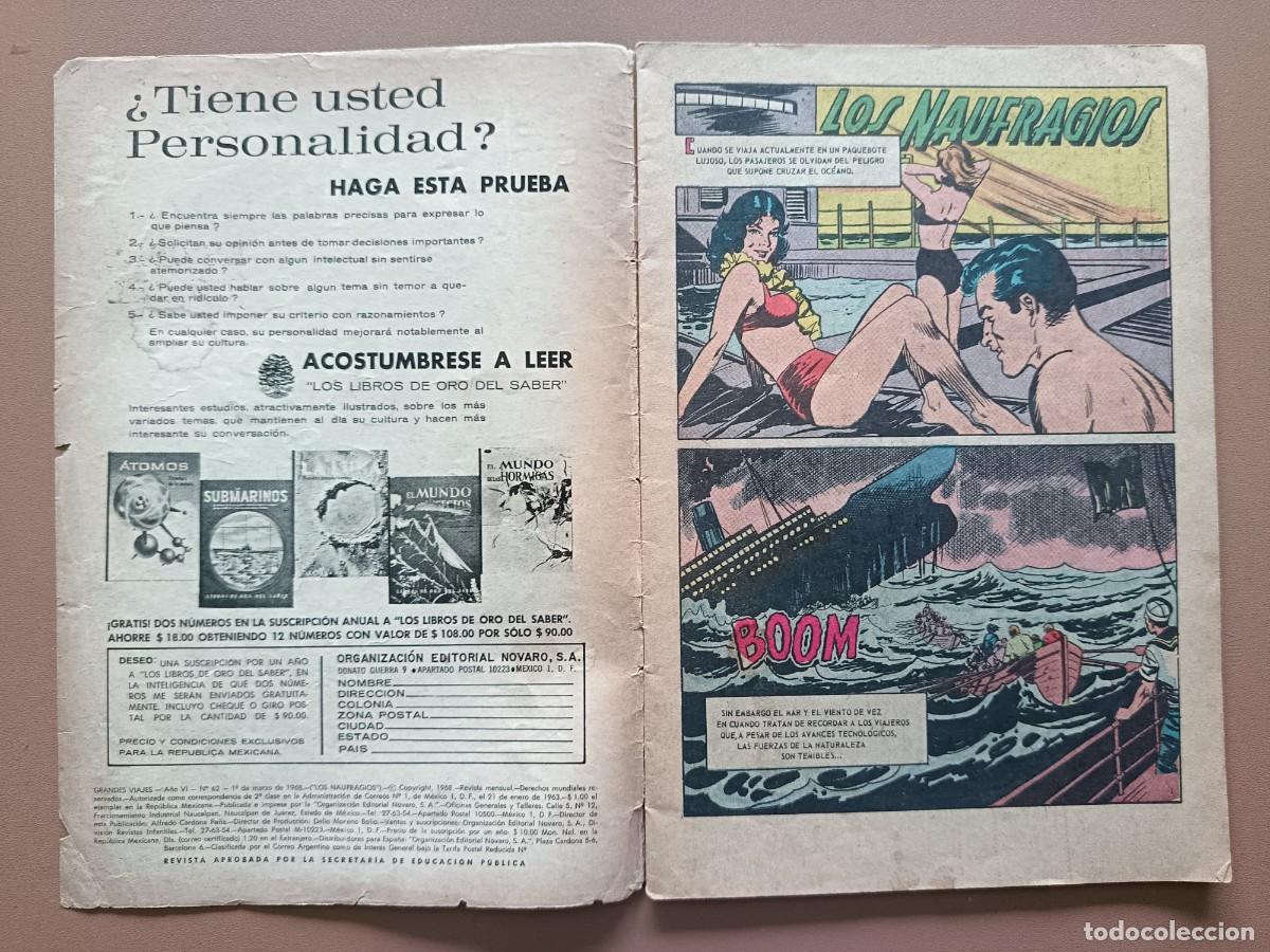 Tebeos: GRANDES VIAJES- N&ordm;- 62 - Foto 2