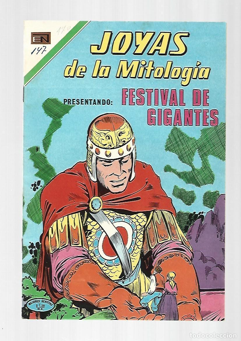 Tebeos: Joyas de la mitolog&iacute;a, 170: festival de gigantes, 1971, Novaro, muy buen estado