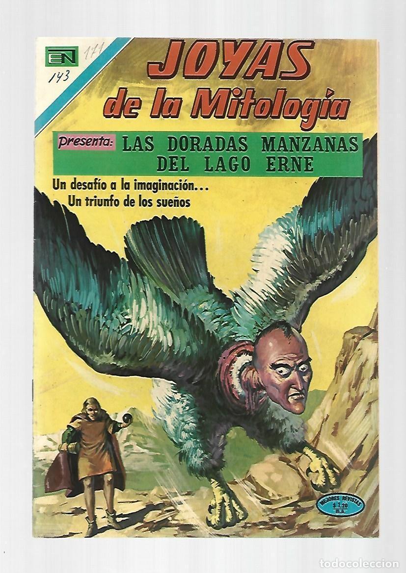 Tebeos: Joyas de la mitolog&iacute;a, 171: las doradas manzanas del lago Erne, 1971, Novaro, muy buen estado