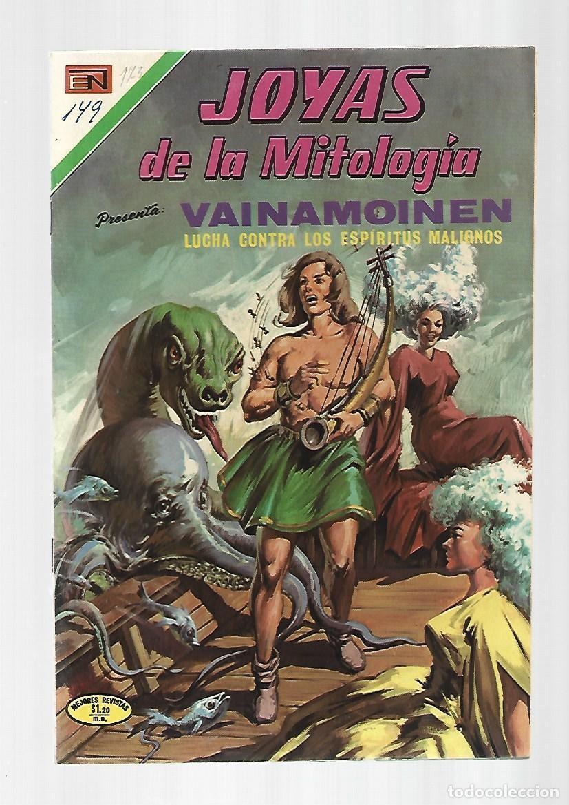 Tebeos: Joyas de la mitolog&iacute;a, 173: Vainamoinen, lucha contra los esp&iacute;ritus ., 1971, Novaro, muy buen estado