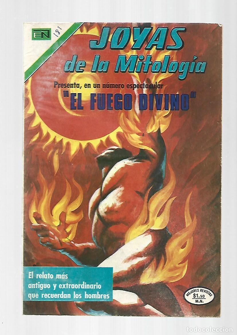 Tebeos: Joyas de la mitolog&iacute;a, 181: el fuego divino, 1972, Novaro, muy buen estado