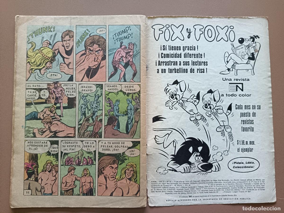 Tebeos: KORAK EL HIJO DE TARZ&Aacute;N- N&ordm;- 14 - Foto 4
