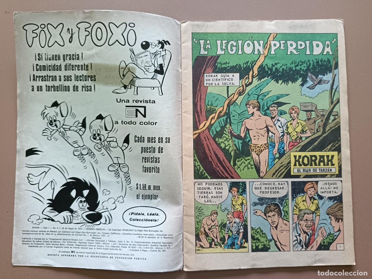 Tebeos: KORAK EL HIJO DE TARZ&Aacute;N- N&ordm;- 8 - Foto 2